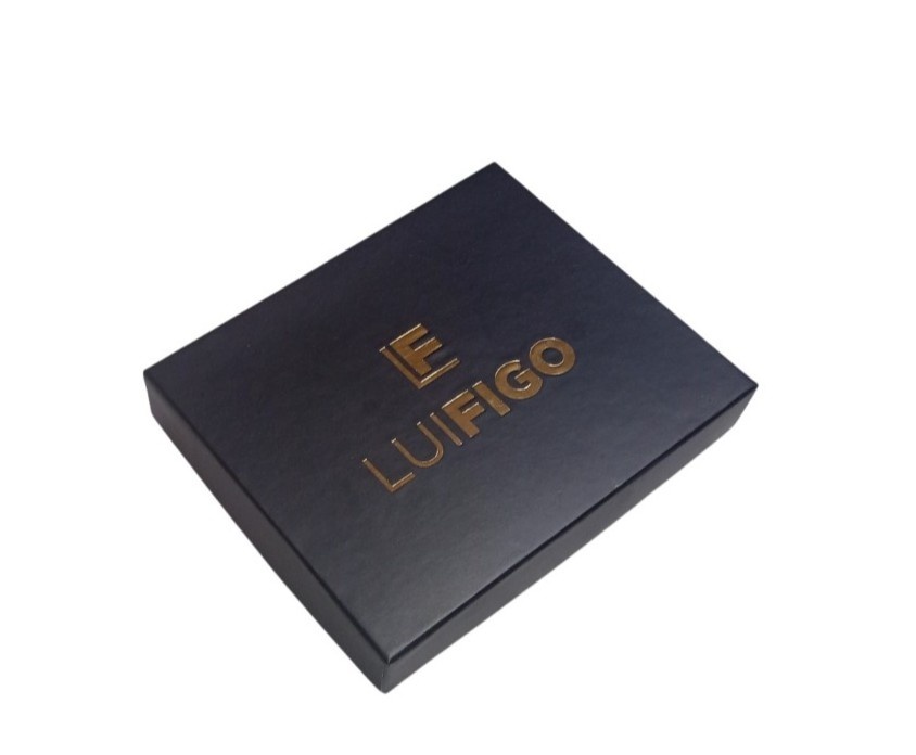 Genuine Leather Credit Card Holder (Red)